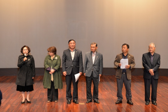 상임대표단 박옥주, 최선희, 정종호 ,안상우 장명진, 신언석님 